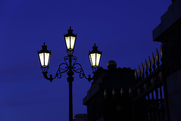 Image showing Vintage street light 