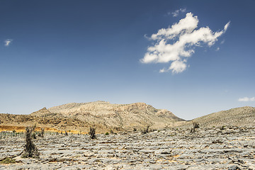 Image showing Jebel Shams Oman