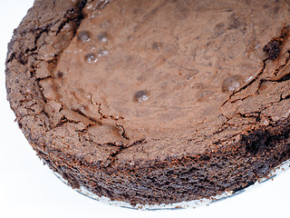 Image showing Fresh chocolate cake