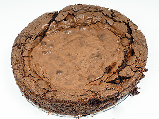 Image showing Fresh chocolate cake