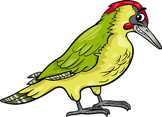 Image showing yaffle bird animal cartoon illustration