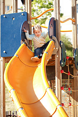 Image showing Kid at playground