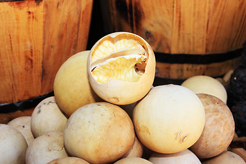 Image showing Spices and herbs on market