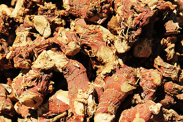 Image showing Spices and herbs on market