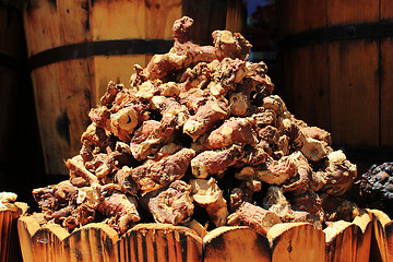 Image showing Spices and herbs on market