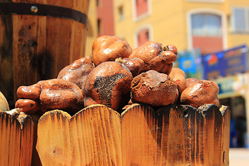 Image showing Spices and herbs on market