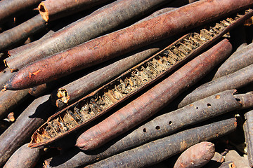 Image showing Spices and herbs on market