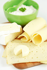 Image showing Cheese products
