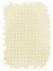 Image showing Elegant polka dot with snowflakes. EPS 8
