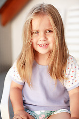 Image showing Cute little girl