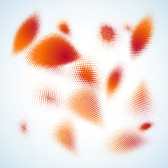 Image showing Abstract halftone design. EPS 10