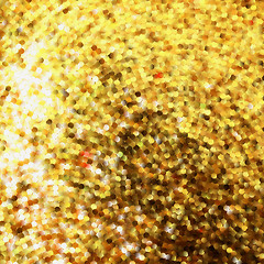 Image showing Golden mosaic. Abstract background. EPS 8