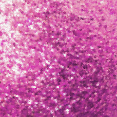 Image showing Pink purple glitters on blurred highlights. EPS 8