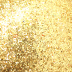 Image showing Golden mosaic. Abstract background. EPS 8