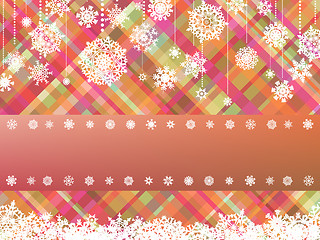 Image showing Christmas with christmas snowflake