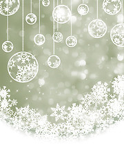 Image showing Christmas background with copyspace. EPS 8