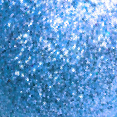 Image showing Amazing template design on blue glittering. EPS 8