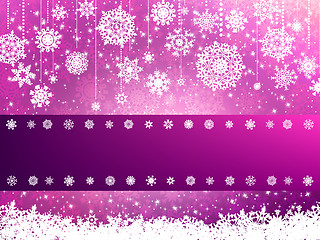 Image showing Elegant christmas background. EPS 8