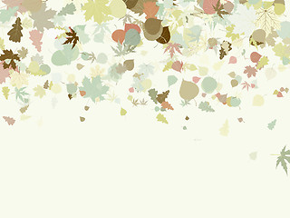 Image showing Autumn design with leafs. EPS 8