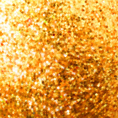 Image showing Amazing template on orange glittering. EPS 8