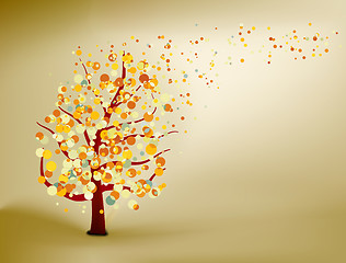 Image showing Abstract natural autumn background. EPS 8