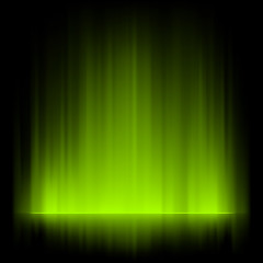 Image showing Aurora borealis background. EPS 8