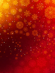 Image showing Abstract christmas background. EPS 8