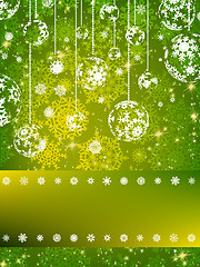 Image showing Abstract christmas background. EPS 8