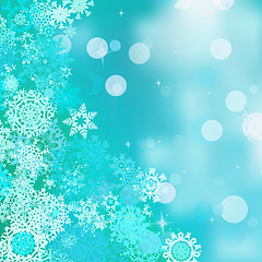 Image showing Christmas abstract bokeh. And also includes EPS 8