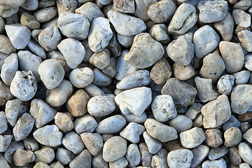 Image showing Pebble rocks background