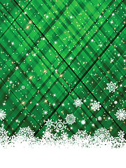 Image showing Green christmas background. EPS 8