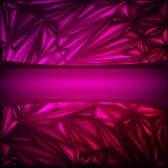 Image showing Glow hi-tech background design. EPS