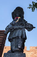 Image showing Monument of the little insurgent.