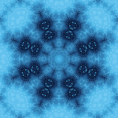 Image showing Blue abstract background