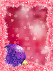 Image showing Elegant christmas background. EPS 8