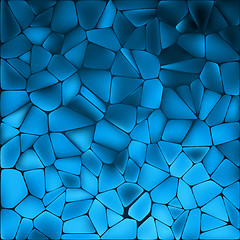 Image showing Amazing template design on blue. EPS 8