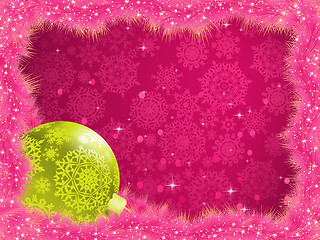 Image showing Elegant christmas background. EPS 8