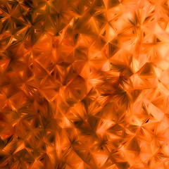 Image showing Orange glitter background. EPS 8
