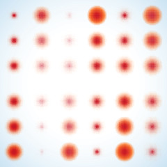 Image showing Abstract halftone circle design. EPS 8