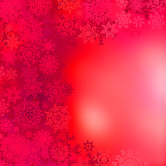 Image showing Red christmas background. EPS 8