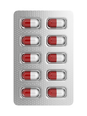 Image showing Capsules in blister pack