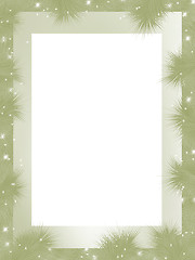 Image showing Christmas background with copyspace. EPS 8