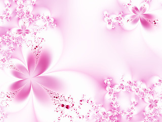 Image showing Dreamlike flowers