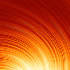Image showing Abstract glow Twist with fire flow. EPS 8