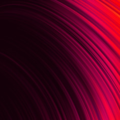 Image showing Red smooth twist light lines background. EPS 8