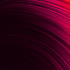Image showing Red smooth twist light lines background. EPS 8