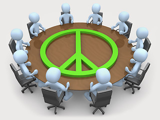 Image showing Peace Meeting