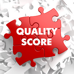 Image showing Quality Score on Red Puzzle.