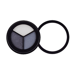 Image showing Eye shadows on white background