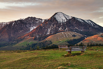 Image showing Romantic view of the Austrian Alps, Salzburger Land, Austria